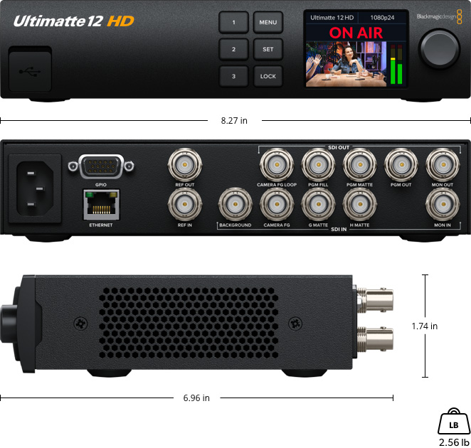 Ultimatte – Tech Specs | Blackmagic Design