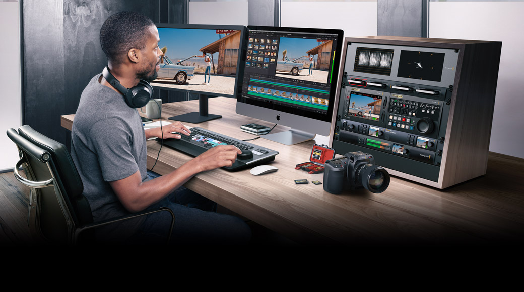 Professional editing, visual effects, color corrction and audio post