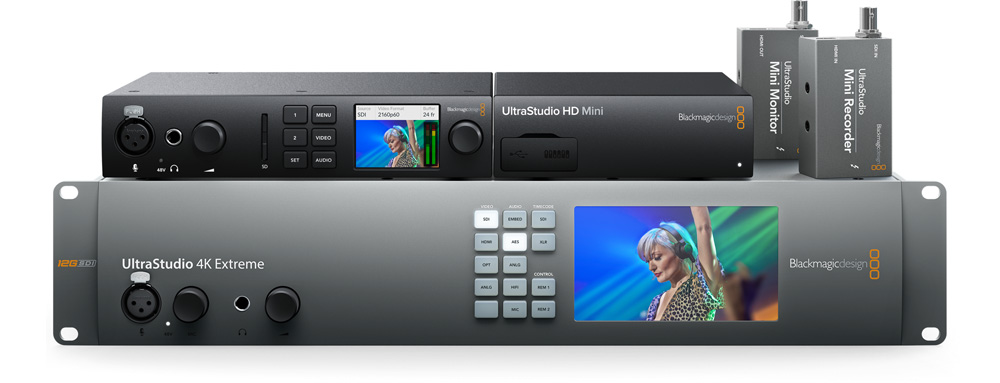 blackmagic ultrastudio mini recorder capture device