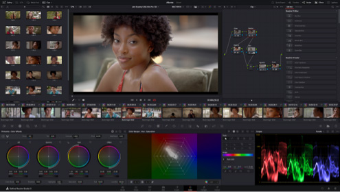 DaVinci Resolve Screen