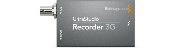 blackmagic ultrastudio mini recorder to usb