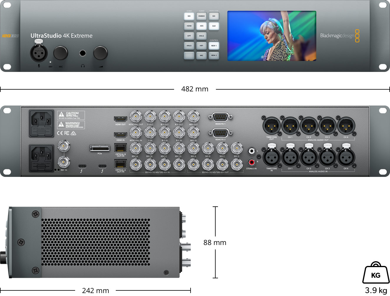 Ultrastudio recorder 3g карта видеозахвата blackmagic