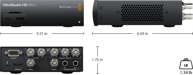 blackmagic ultrastudio mini recorder mac driver