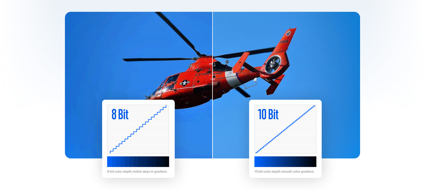 Get True 10-Bit Broadcast Video Quality