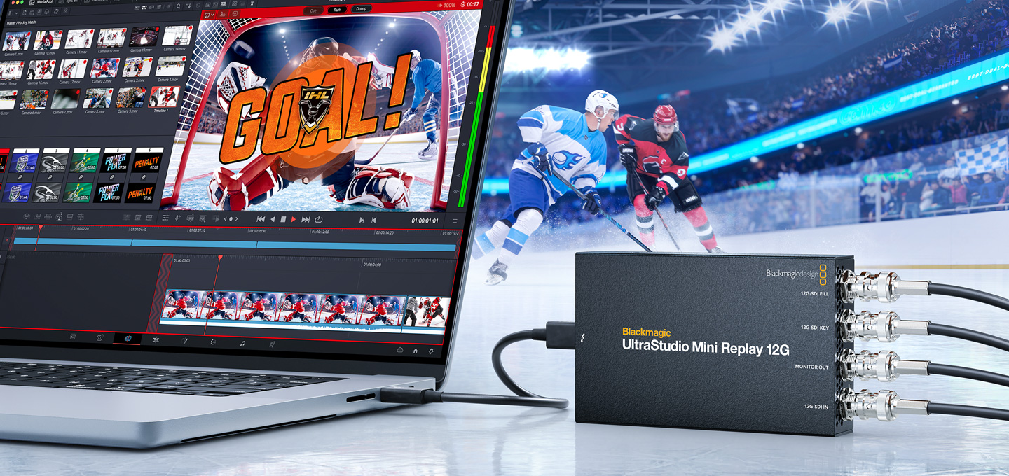 Powerful Thunderbolt Capture and Playback!