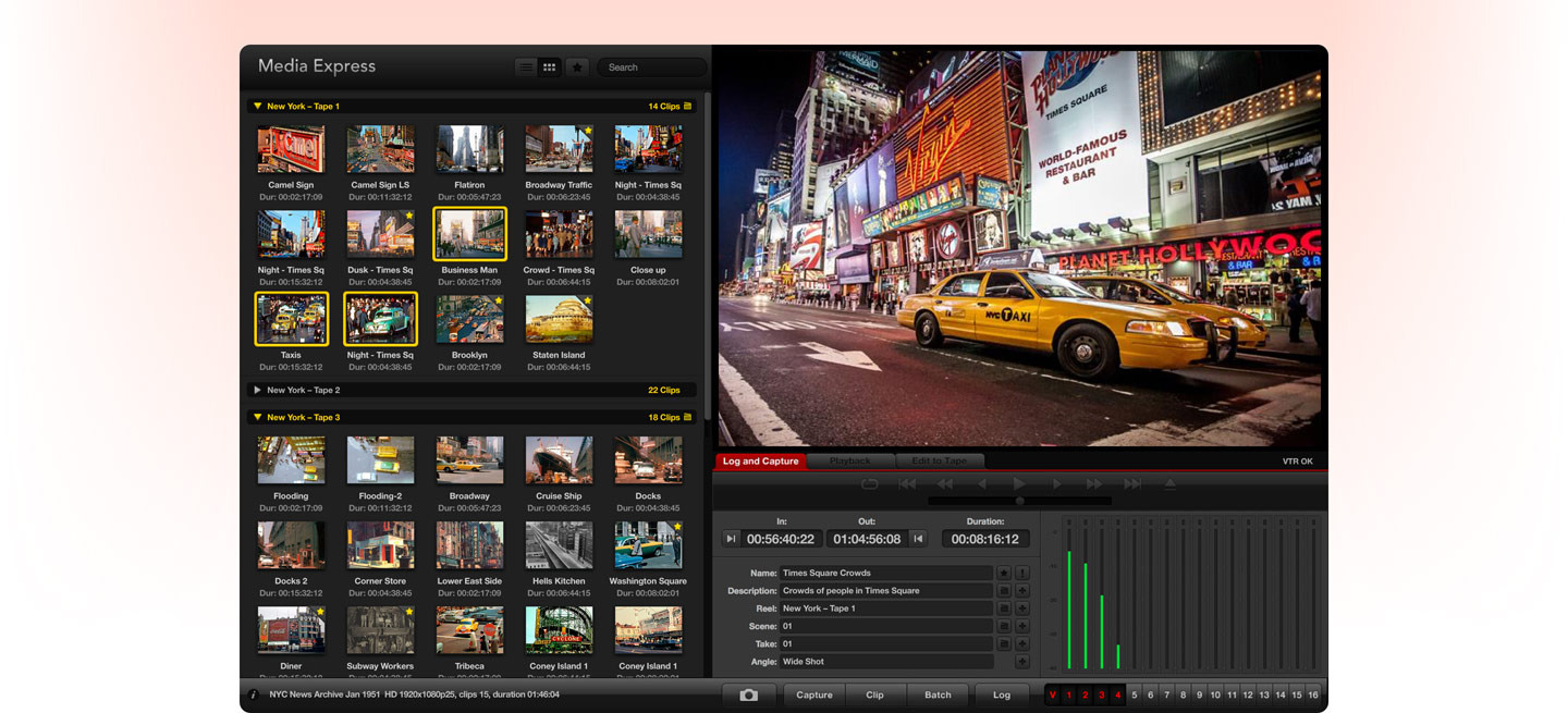 Includes Media Express Software