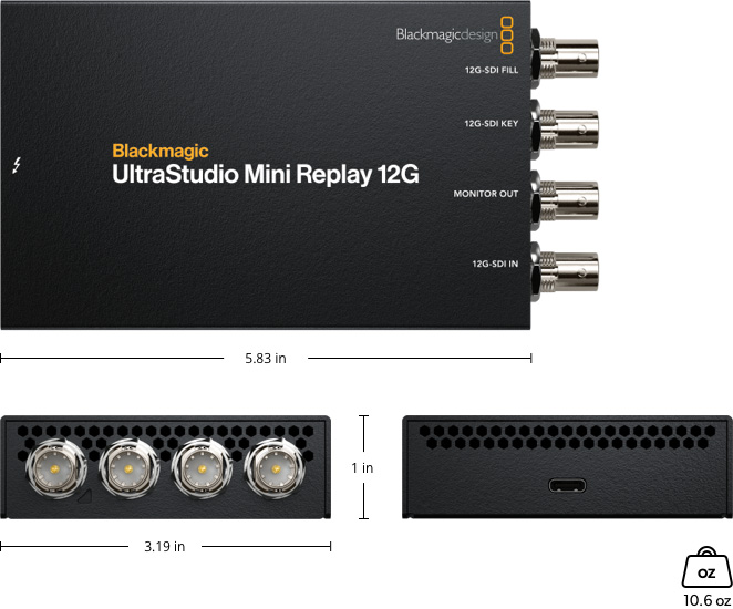 UltraStudio Mini Replay 12G