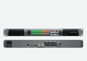 オーディオモニタリング ストア Blackmagic Design