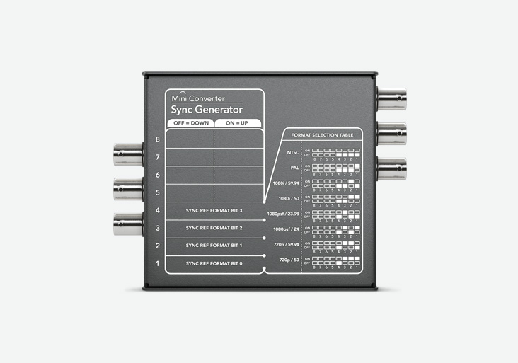 Mini Converter Sync Generator | ストア Blackmagic Design