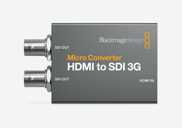 Micro Converter HDMI to SDI 3G wPSU ストア Blackmagic Design
