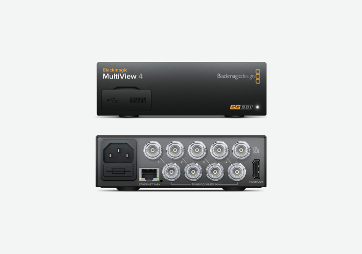Blackmagic MultiView 4 | ストア Blackmagic Design