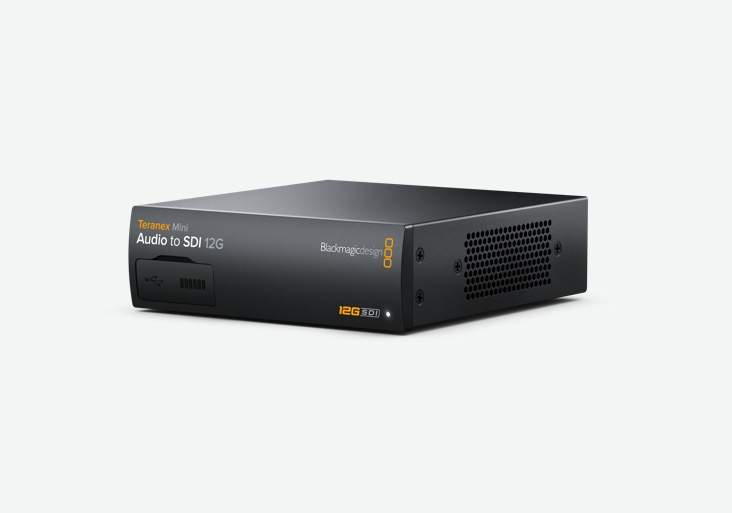 その他 Teranex Mini Audio to SDI 12G Teranex Mini – 仕様 | Blackmagic Design