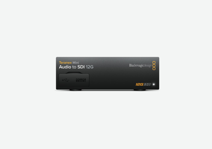 Teranex Mini Audio to SDI 12G | Blackmagic Design Store