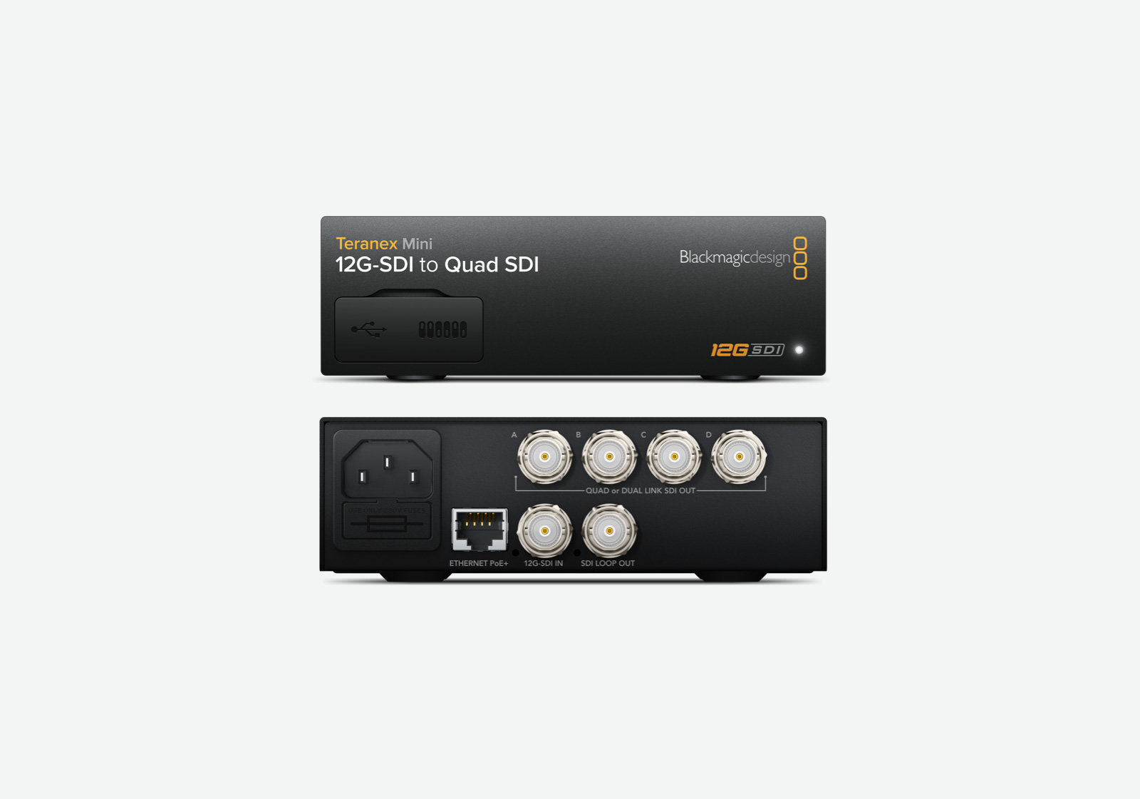 極上品】Blackmagic design Teranex Mini - 12G-SDI to Quad SDI