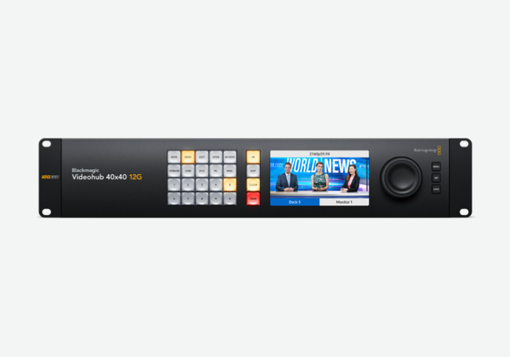 Blackmagic Videohub 40x40 12G | ストア Blackmagic Design